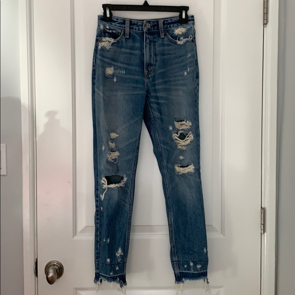 Abercrombie Annie Girlfriend Jeans